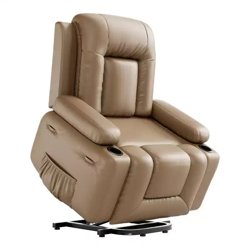 41.7 PU Leather Power Lift Recliner Chair, Adjustable Recliner, Ergonomic Single Sofa, for Living Room
