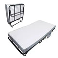 COZONY Folding Bed with Mattress, Sturdy Metal Frame 450 Lbs Support for Guest Room Office