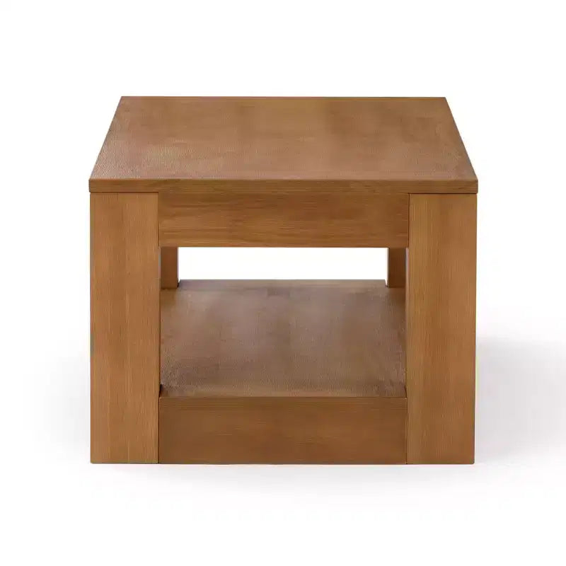 Modern Rectangular Coffee Table with Bottom Shelf (48in x 24in / 1220mm x 610mm)