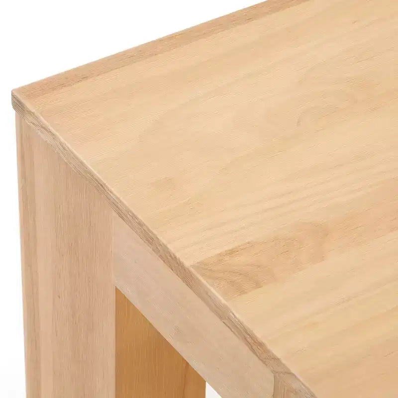 Modern Rectangular Coffee Table with Bottom Shelf (48in x 24in / 1220mm x 610mm)
