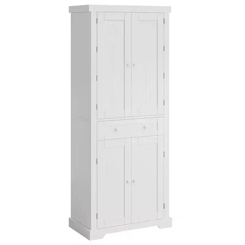 Bestier 72 Tall Kitchen Pantry Storage Cabinet with Doors and Shelves, Food Pantry Cabinet with Motion Sensor Light