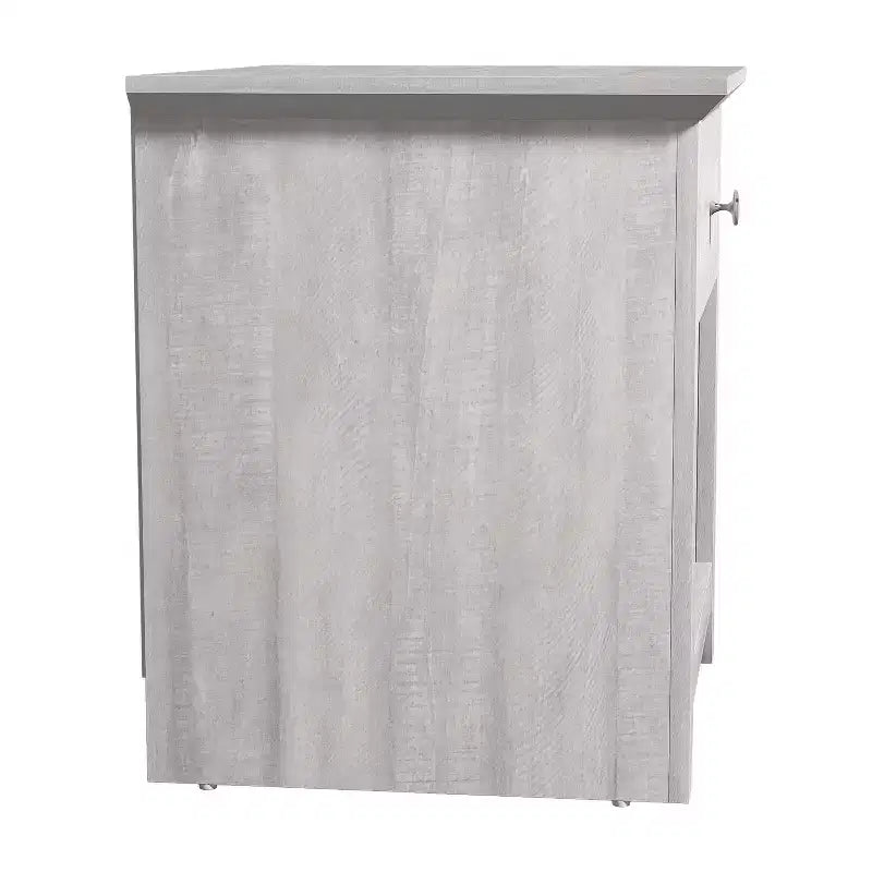 Tables de Chevet Modernes 1 Tiroir avec Rangement Ouvert, Lot de 2 49 cm (L) x 43 cm (P) x 53 cm (H)