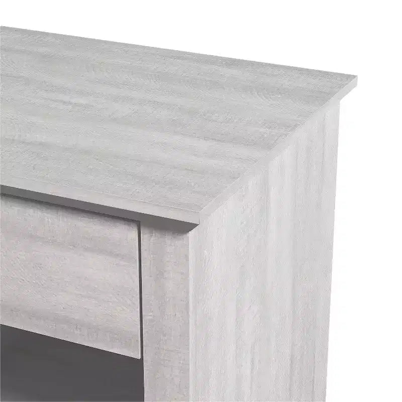 Tables de Chevet Modernes 1 Tiroir avec Rangement Ouvert, Lot de 2 49 cm (L) x 43 cm (P) x 53 cm (H)