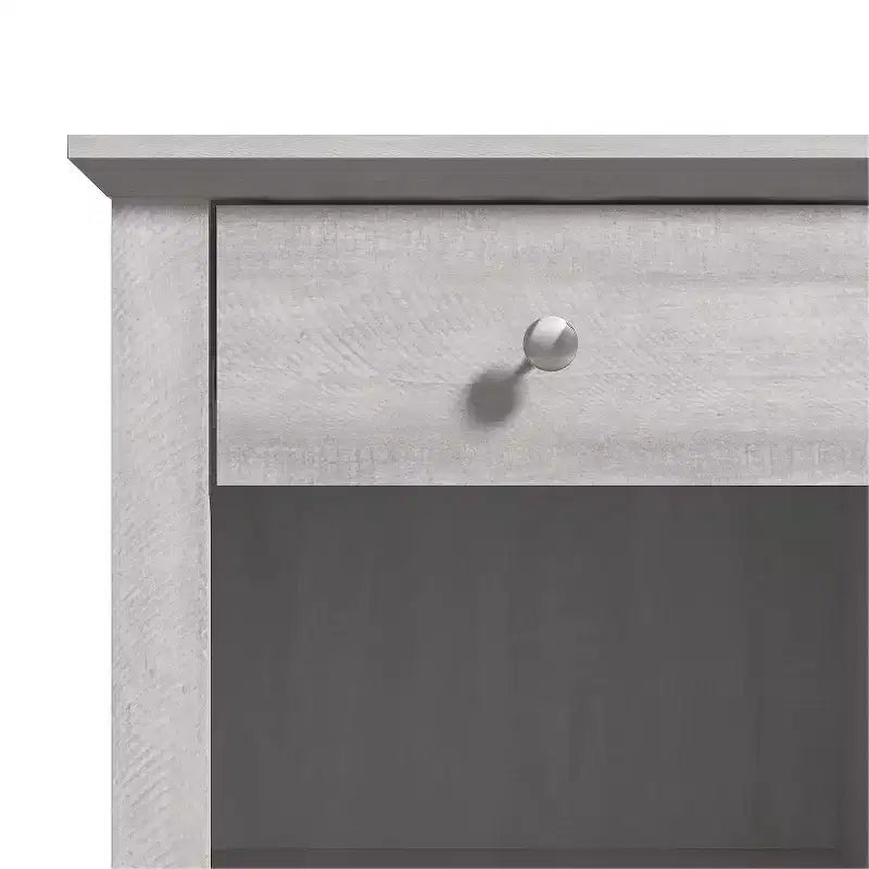 Tables de Chevet Modernes 1 Tiroir avec Rangement Ouvert, Lot de 2 49 cm (L) x 43 cm (P) x 53 cm (H)