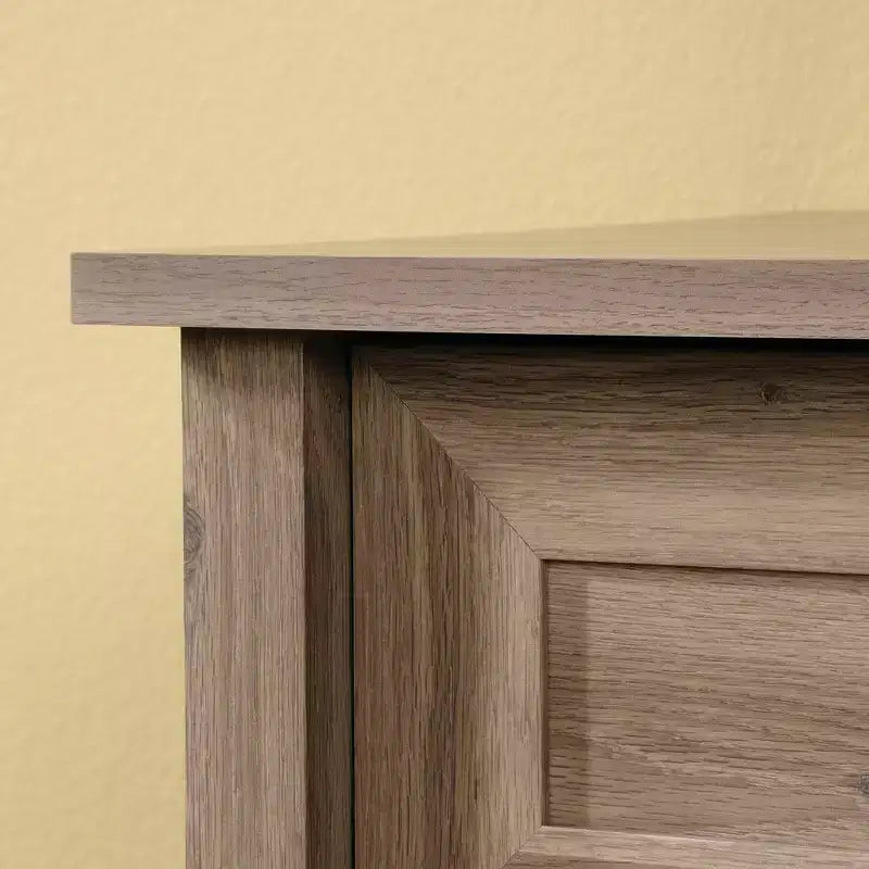 Commode rustique en bois à 6 tiroirs de 52 po
