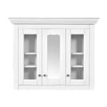 CASAINC 35 Wall Mounted Medicine Cabinet with Mirror and 5 Adjustable Storage Shelves