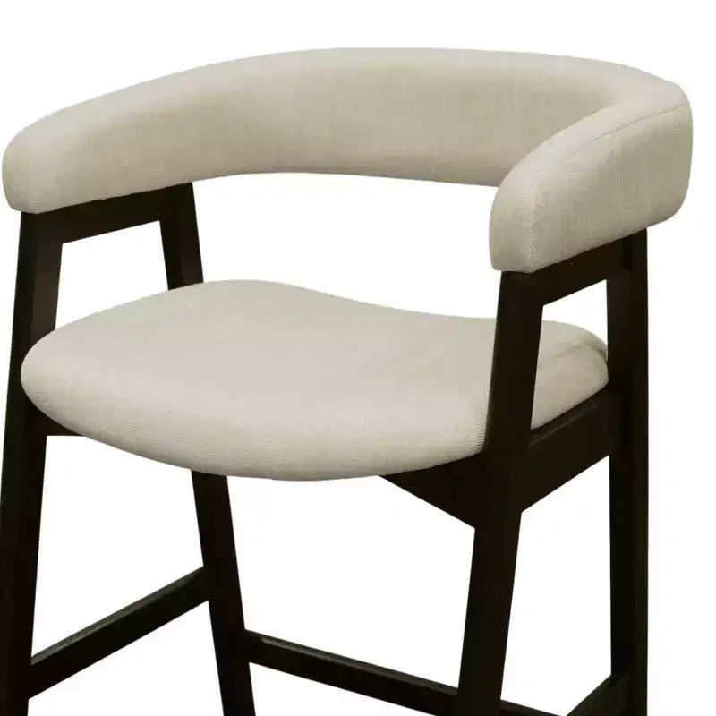 Chaises hauteur comptoir, noir vintage (lot de 2)