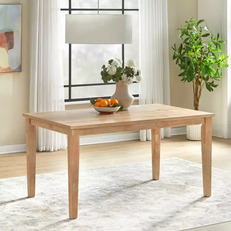 Lifestorey 7pc Peggy Farmhouse Rectangular Dining Set