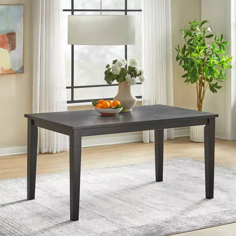 Lifestorey 7pc Peggy Farmhouse Rectangular Dining Set