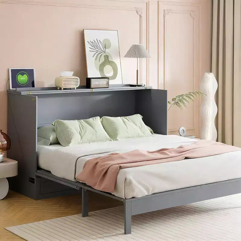 Lit en rotin moderne avec grand tiroir pour salon et chambre d'amis