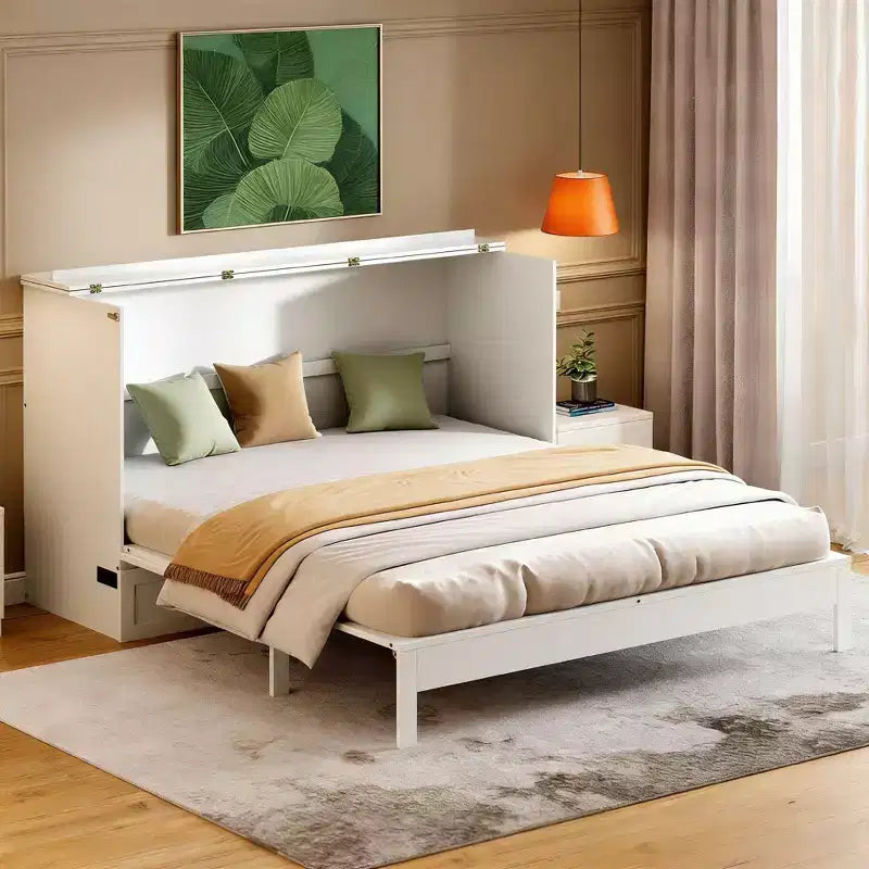 Lit en rotin moderne avec grand tiroir pour salon et chambre d'amis
