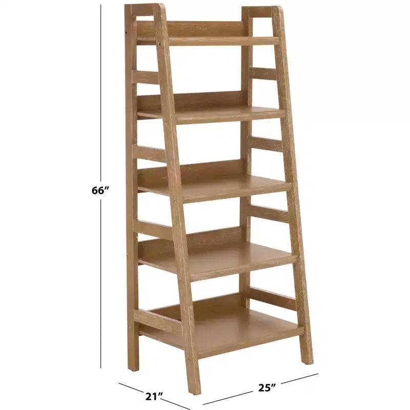 Bibliothèque à 5 niveaux - Beige