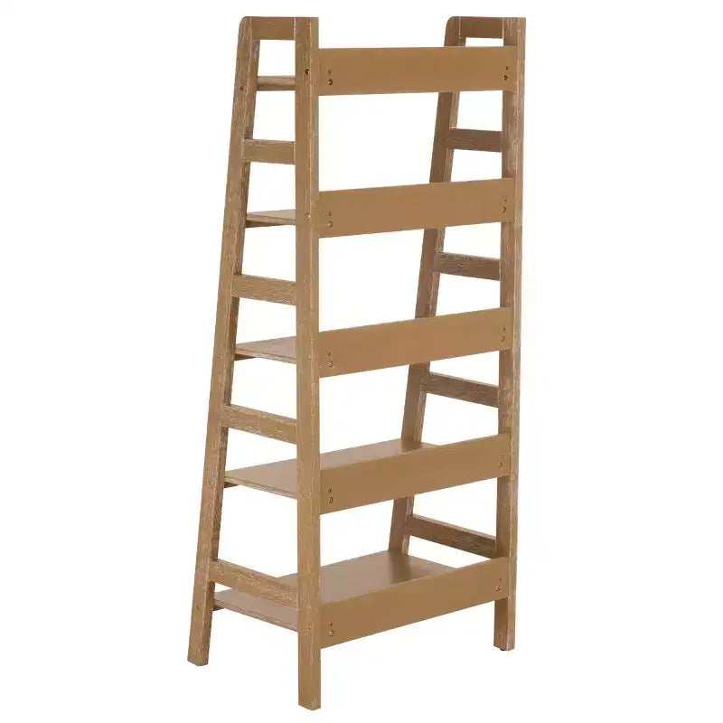 Bibliothèque à 5 niveaux - Beige