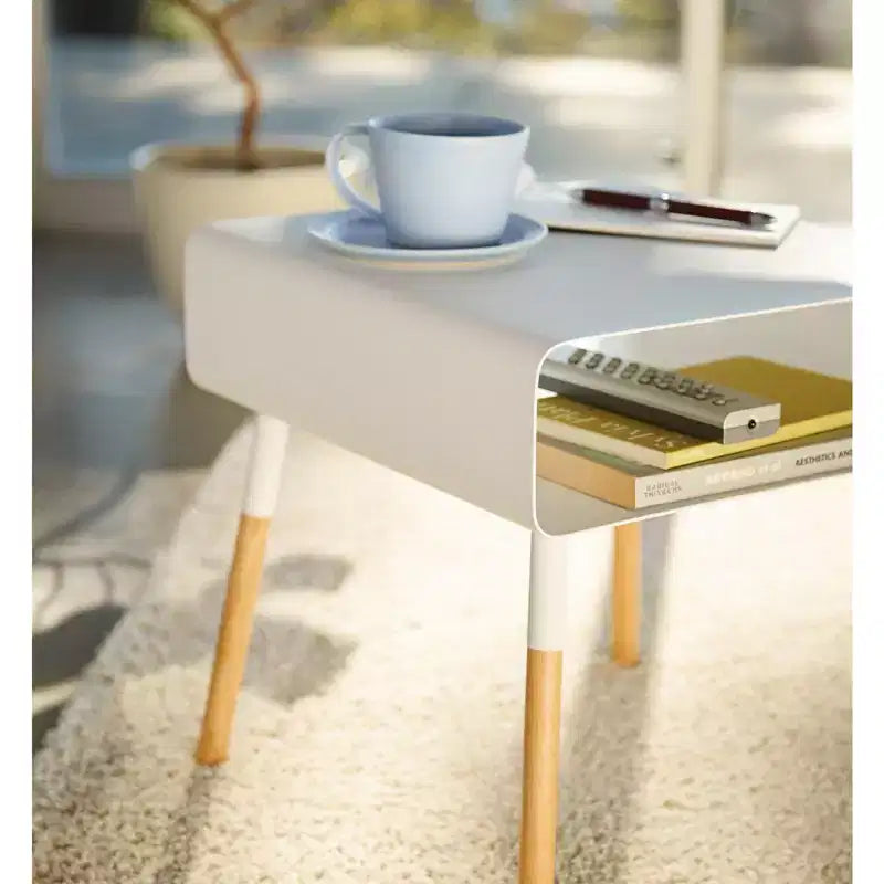 Storage Table - Tall (23 H) - Steel + Wood