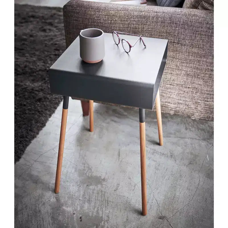 Storage Table - Tall (23 H) - Steel + Wood