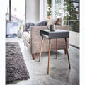 Storage Table - Tall (23 H) - Steel + Wood
