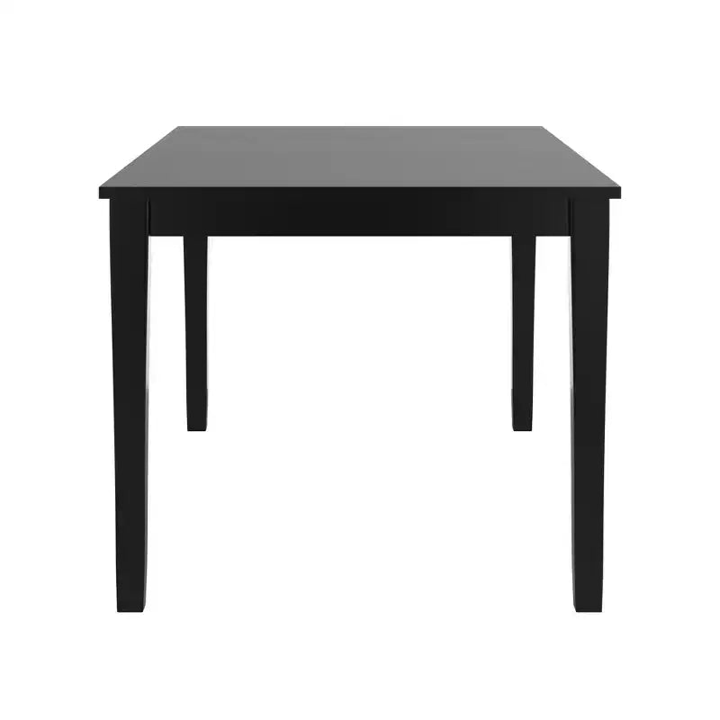 Salido Black Finish Dining Set - 5-Piece - iNSPIRE Q