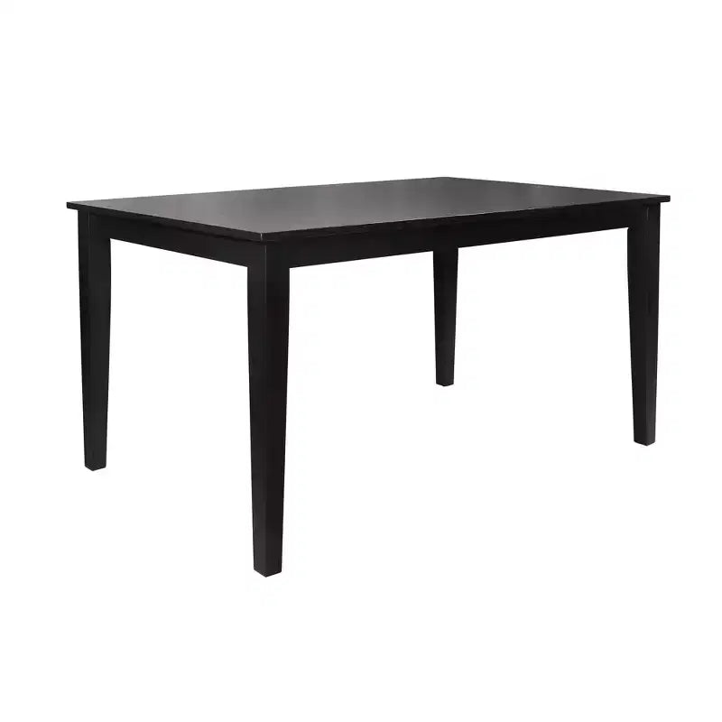 Salido Black Finish Dining Set - 5-Piece - iNSPIRE Q