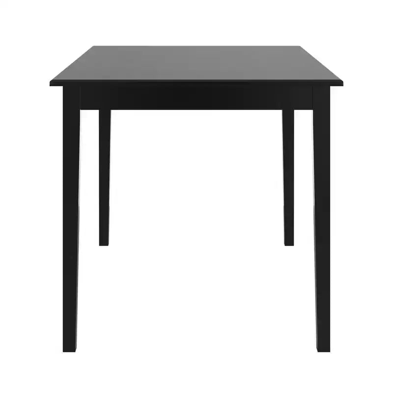 Salido Black Finish Dining Set - 5-Piece - iNSPIRE Q