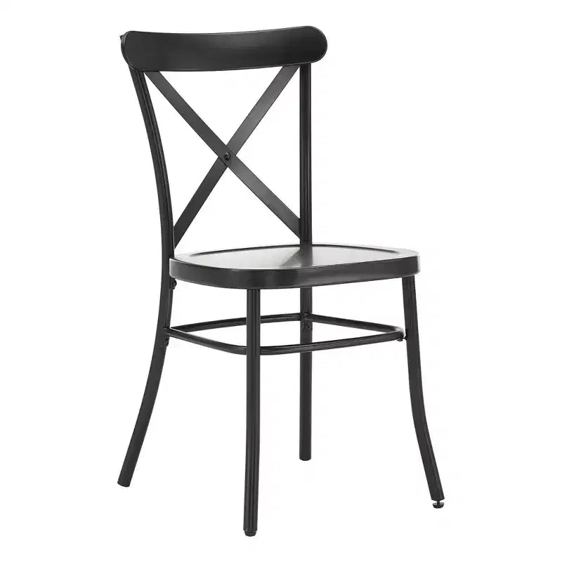 Salido Black Finish Dining Set - 5-Piece - iNSPIRE Q