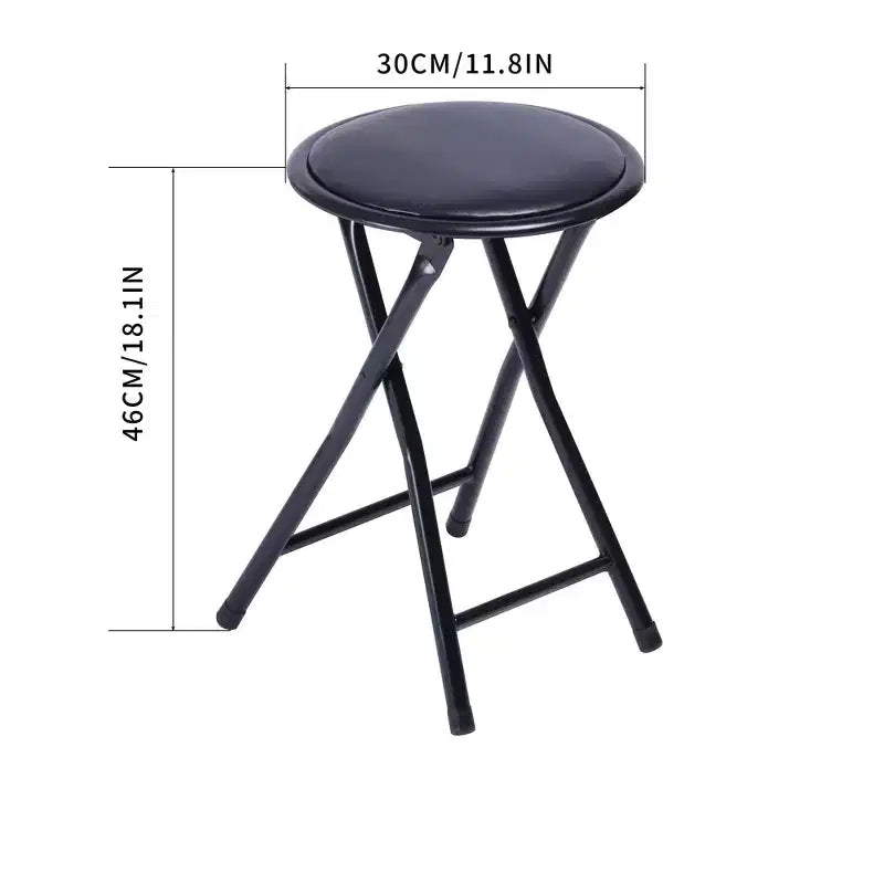 FurnitureR Folding Table and Stool Set, Adjustable Height Tray Table with Tilting Top and Cup Holder, Portable Desk for Bed, Sofa, Study or Outdoor