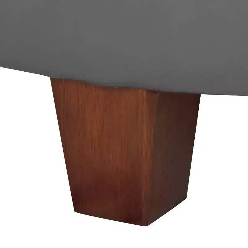 Large Round Storage Ottoman - HomePop