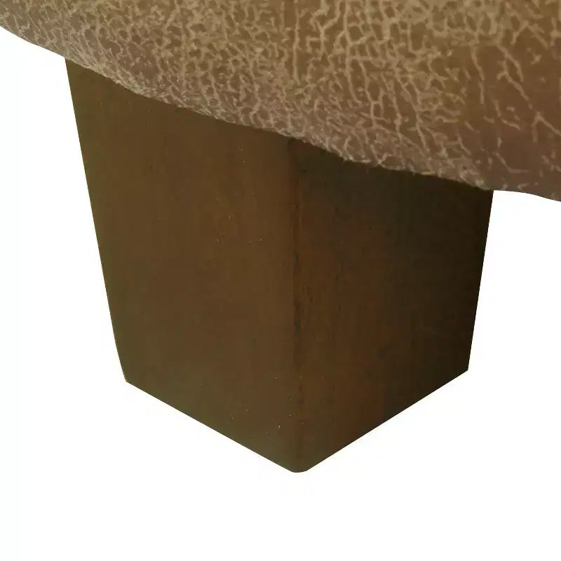 Large Round Storage Ottoman - HomePop