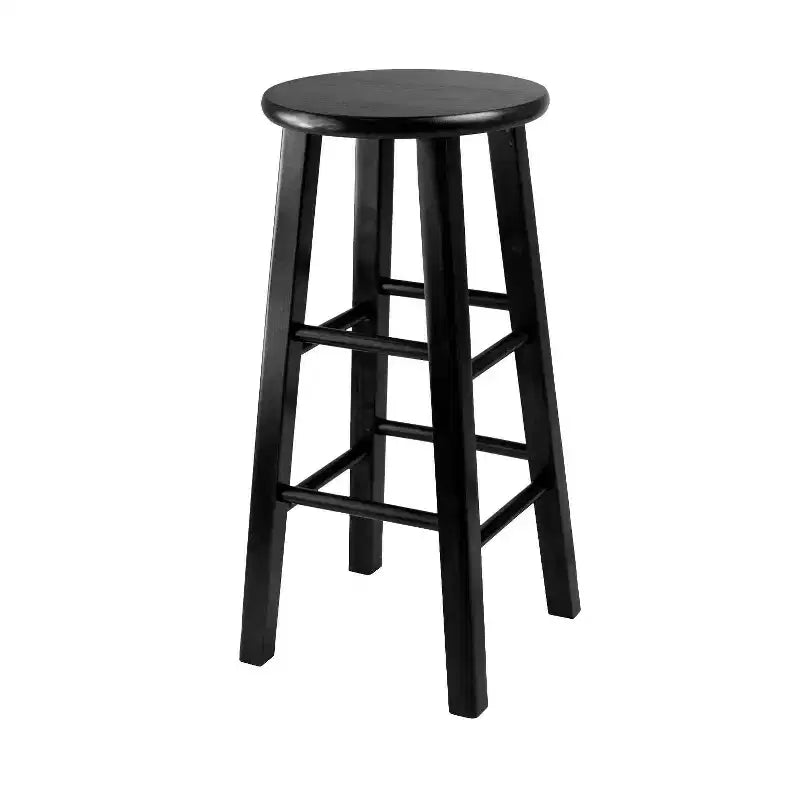 3pc 24" Obsidian Counter Height Dining set wood/black- Winsome