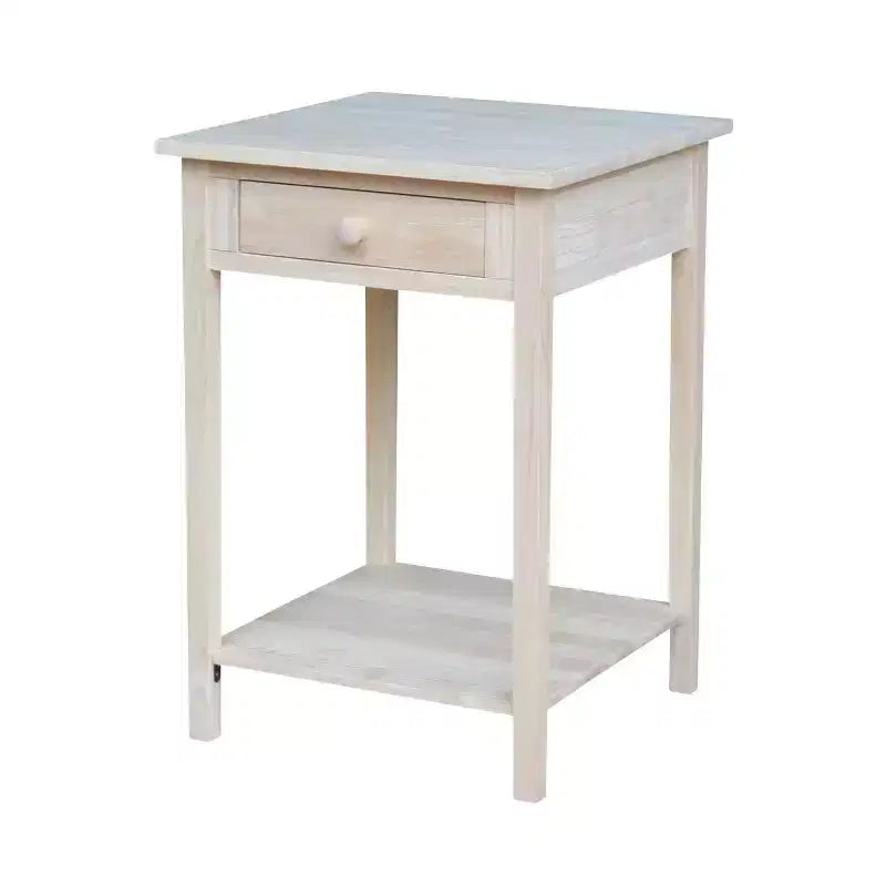 21" Nightstand Unfinished - International Concepts