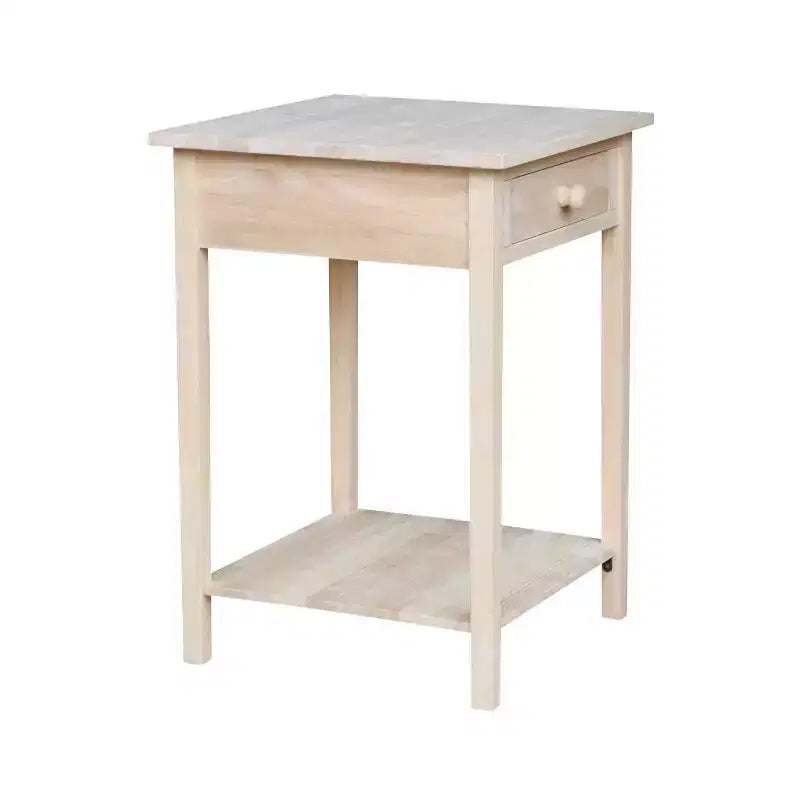 21" Nightstand Unfinished - International Concepts