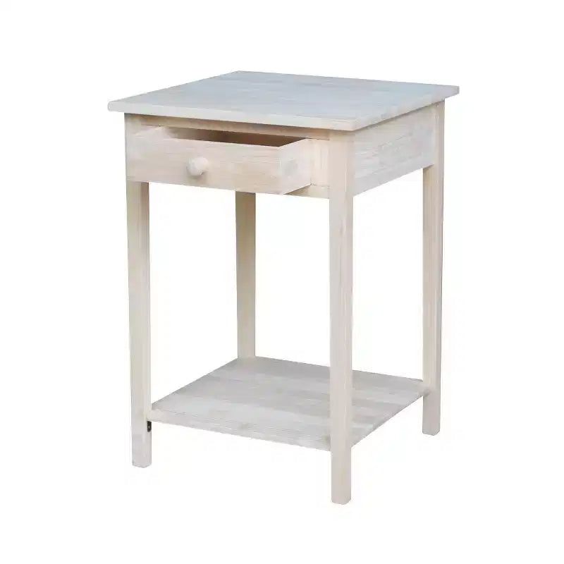 21" Nightstand Unfinished - International Concepts