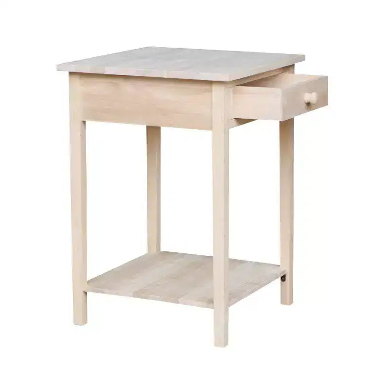 21" Nightstand Unfinished - International Concepts