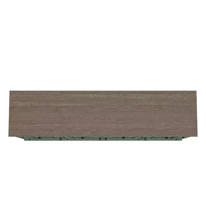 Festivo 63" Vintage Style Storage Accent Buffet Sideboard Cabinet with Drawers Green