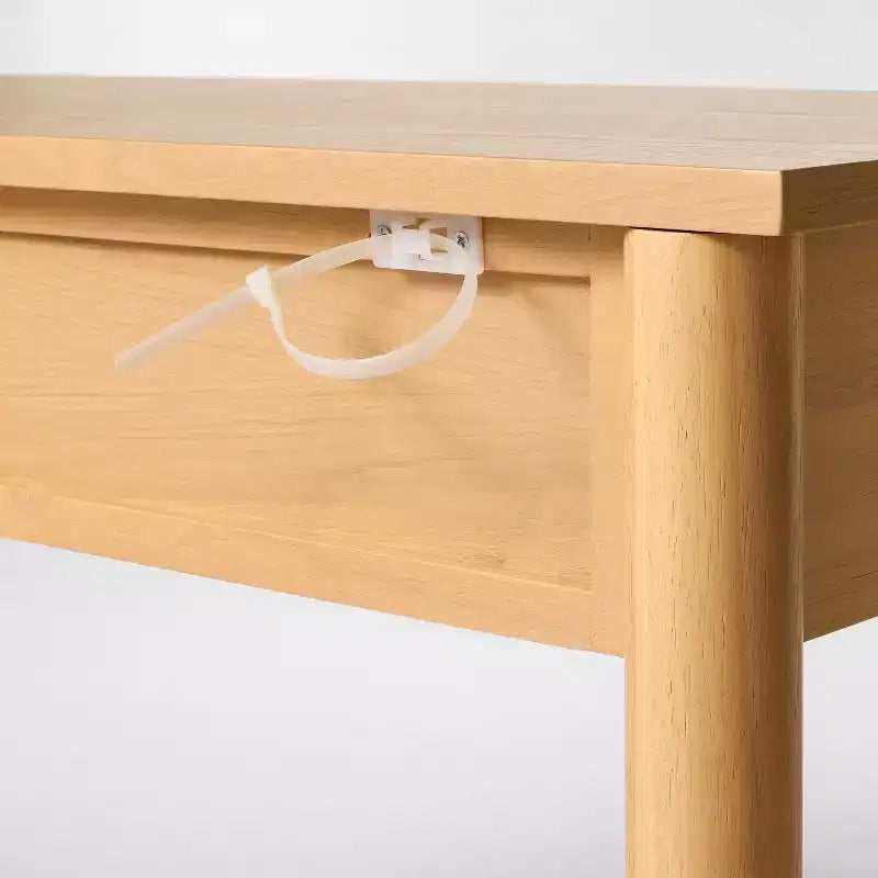 48" Modern Wooden Console Table with Drawer Brown - Threshold™ designed with Studio McGee