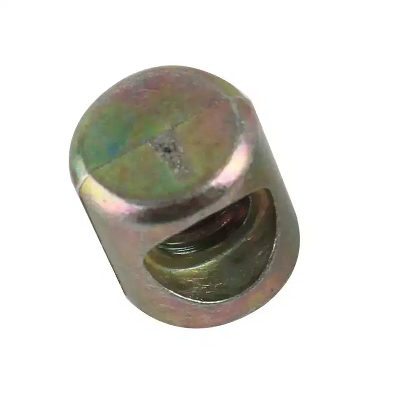 Unique Bargains Bed Chair Barrel Cross Dowel Slotted Bolts Nuts 0.3 x 0.4 Bronze Tone 10 Pcs