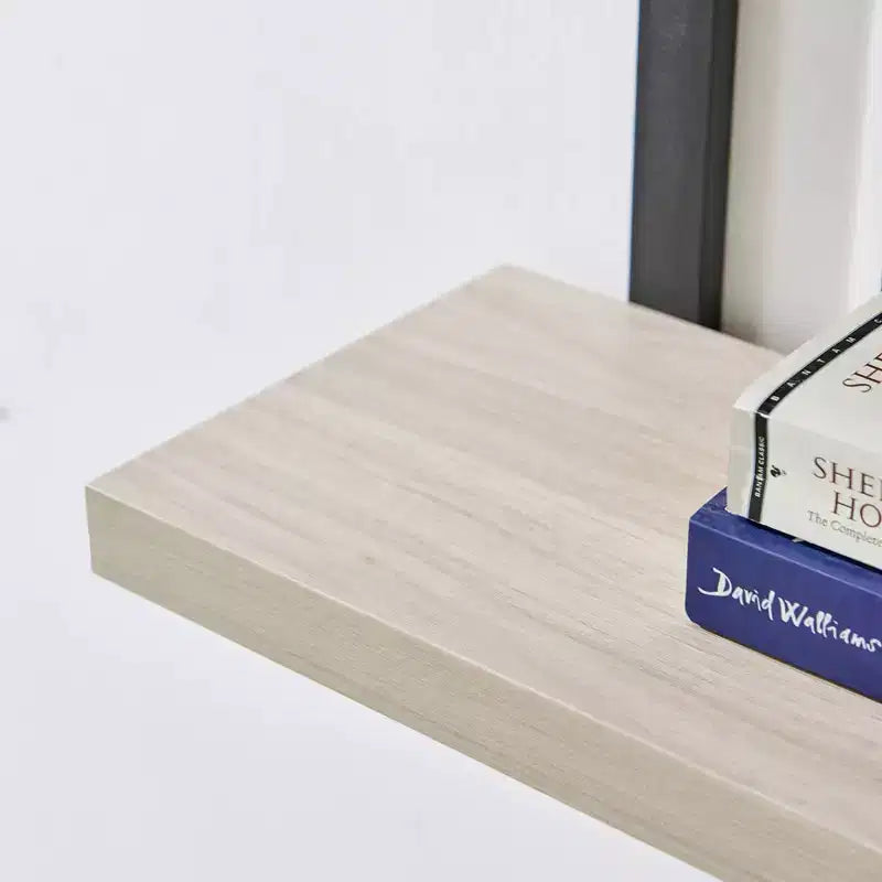 36 x 28.4 4 Tier Floating Bracket Wall Shelf Unit - Danya B.