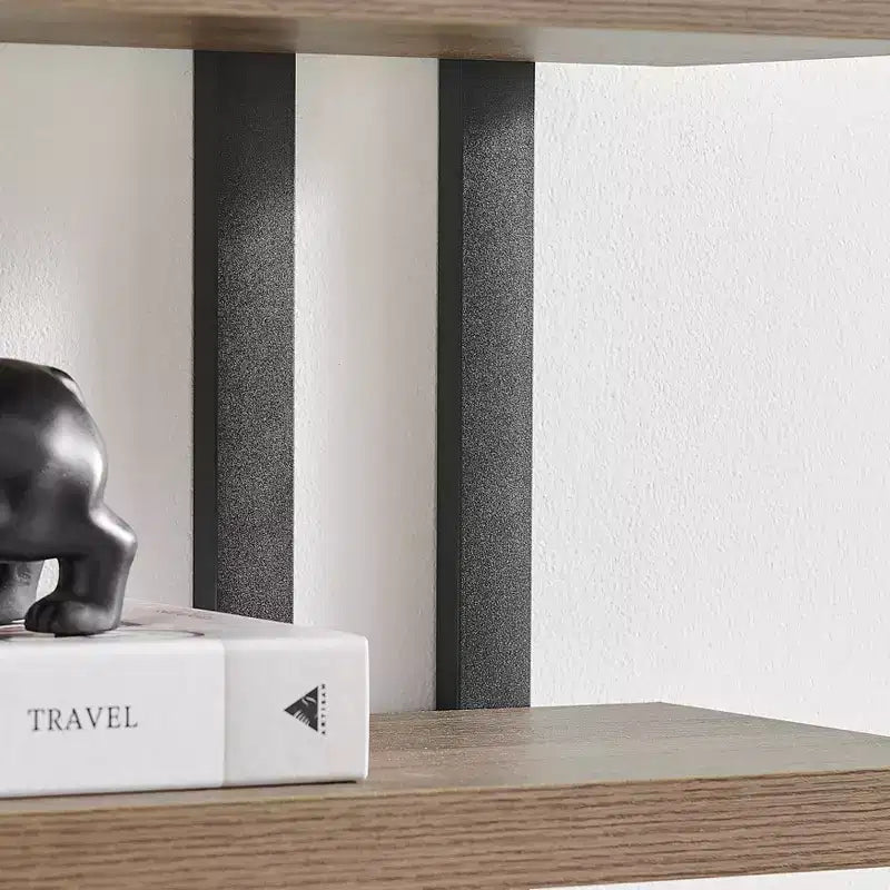 36 x 28.4 4 Tier Floating Bracket Wall Shelf Unit - Danya B.