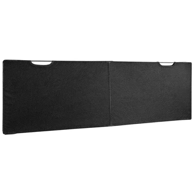 Mount-It! Under Desk Privacy Panel For Sit Stand Workstations with Cable Management and Organizer Pockets | Modesty Desk Skirt | 41 Inches Wide