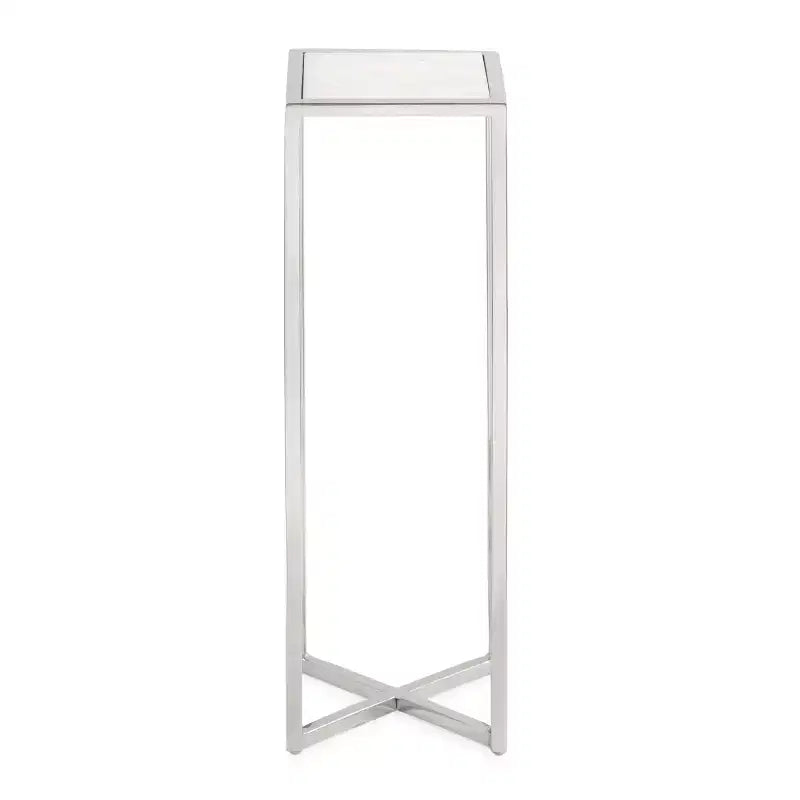 Kate and Laurel Jaspur Square Metal End Table