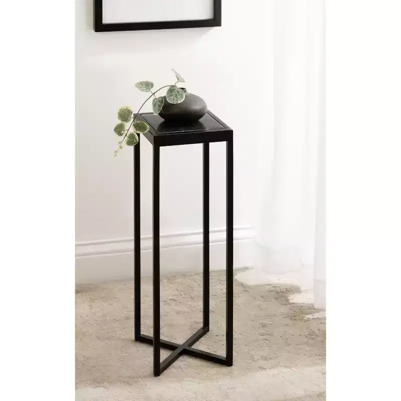 Kate and Laurel Jaspur Square Metal End Table