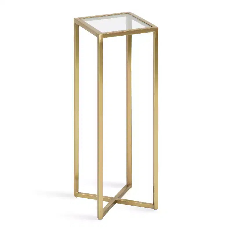 Kate and Laurel Jaspur Square Metal End Table