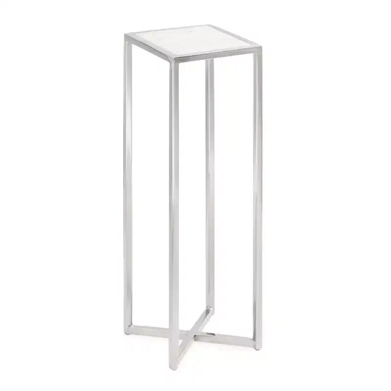 Kate and Laurel Jaspur Square Metal End Table