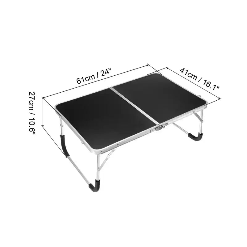 Unique Bargains Foldable Portable Reading Working Laptop Desk 24 x 16.1 x 10.6