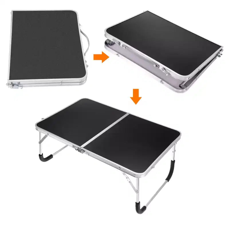 Unique Bargains Foldable Portable Reading Working Laptop Desk 24 x 16.1 x 10.6