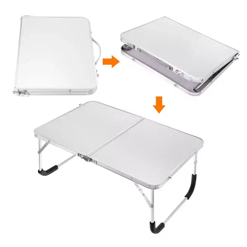 Unique Bargains Foldable Portable Reading Working Laptop Desk 24 x 16.1 x 10.6