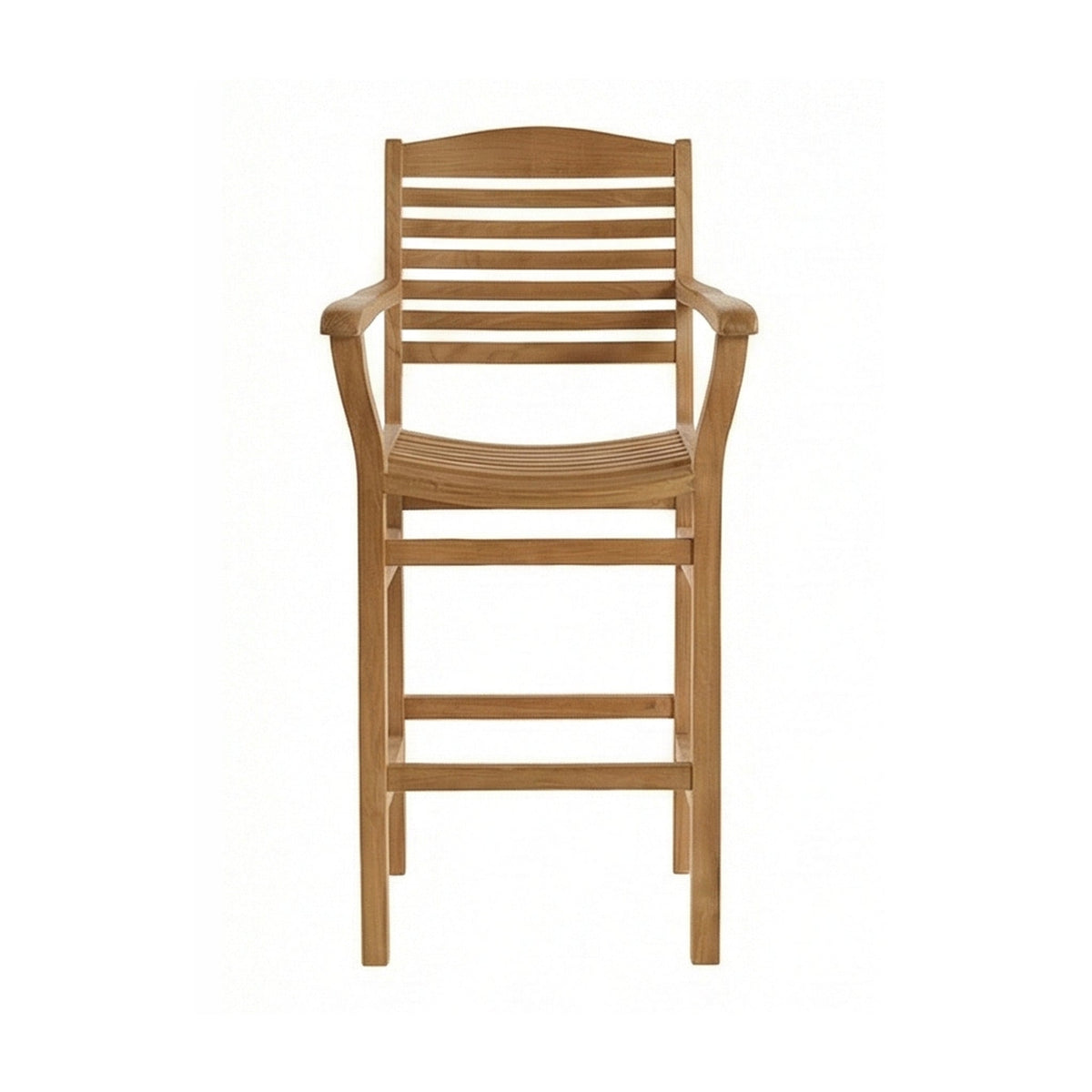 Aurelien Teak Outdoor Bar Stool