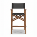Gael Folding Teak Outdoor Bar Stool