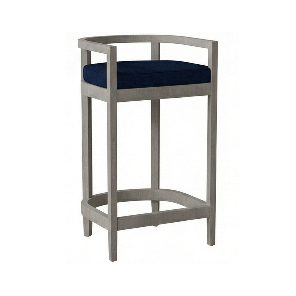 Lionel Teak Outdoor Bar Stool