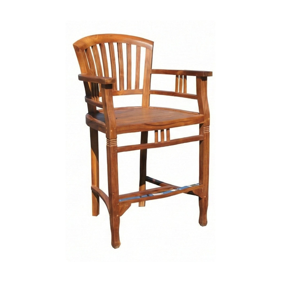 Regis Teak Outdoor Bar Stool