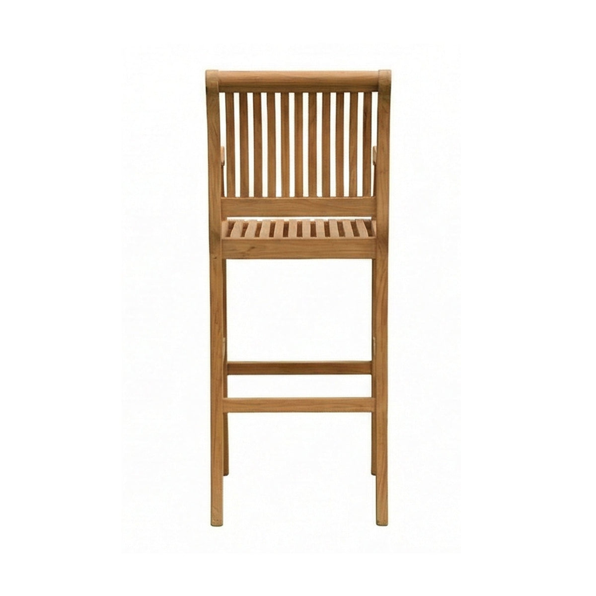 Roland Teak Outdoor Bar Stool